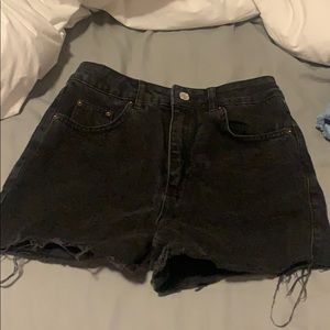 Topshop "mom" Jean shorts